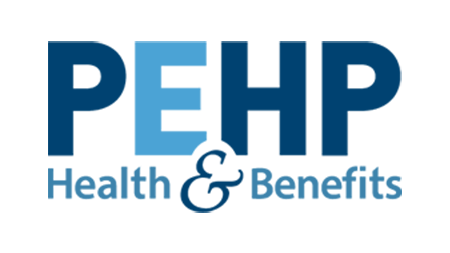 The image displays a logo with the acronym 'PEP' prominently featured at the top, followed by 'HEALTH & BENEFITS,' which suggests that the logo represents an organization related to health and benefits services.